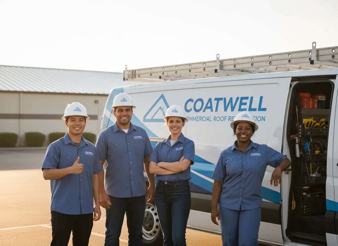 Commercial roof coating company in Farmersville, OH